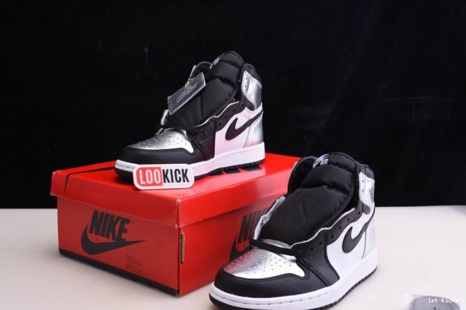 1st Kicks SILVER TOE 1 AIR CD0461-001 WMNS OG JORDAN HIGH 0718